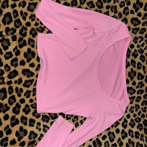 Elegant Pink Crop Top for Women